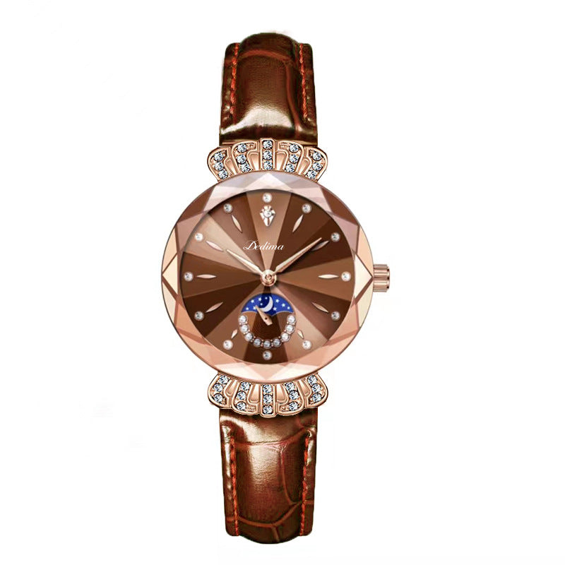 Carina - Timeless shine elegant watch for women