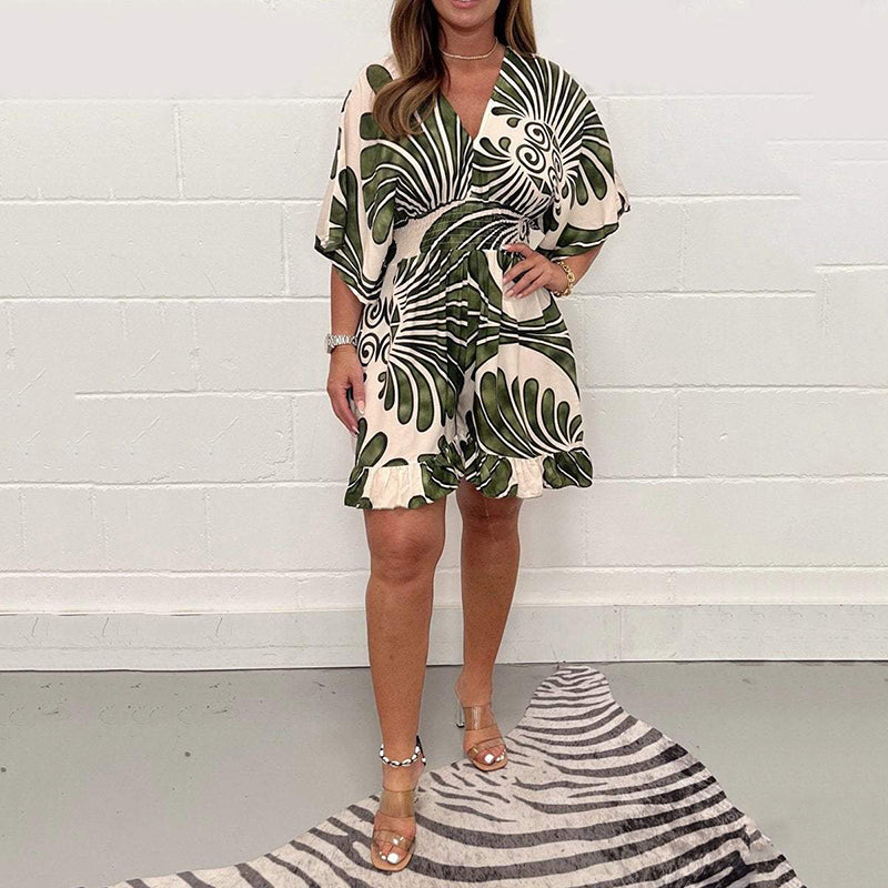 Amani - Women's printed jumpsuit