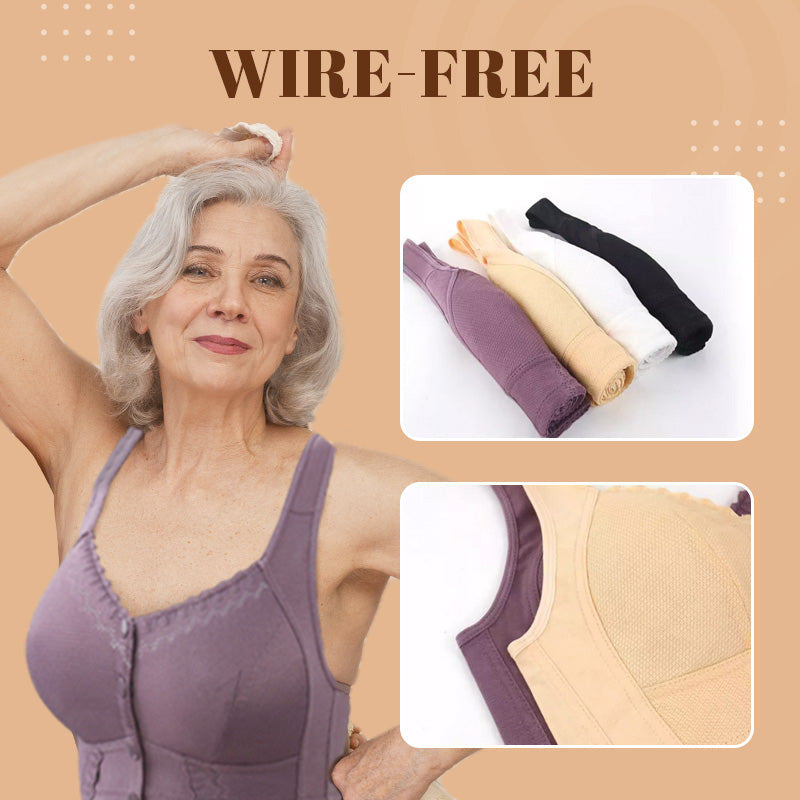 Jean - Breathable Front Closure Bra