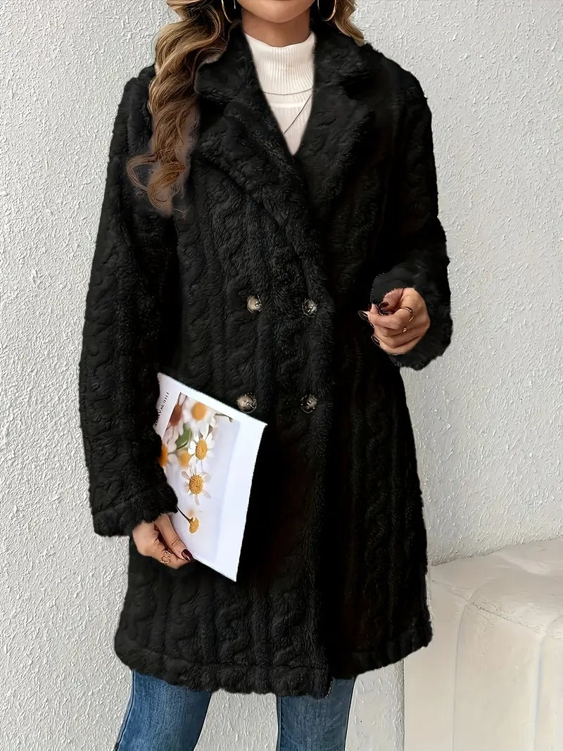 Léa - Women's faux fur coat