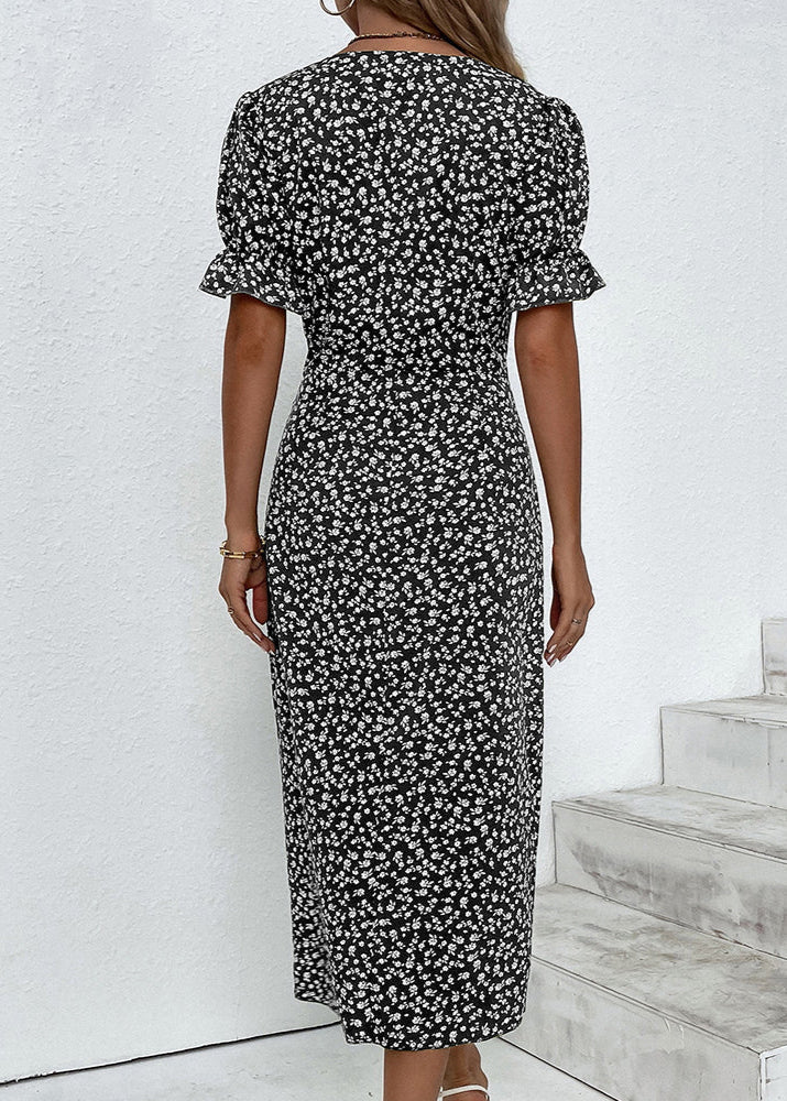 Aysel Elegant and Comfortable Floral Dress