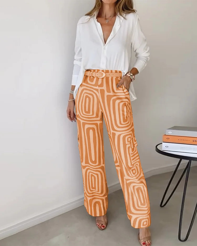 Aliona - Elegant Set with Free Belt