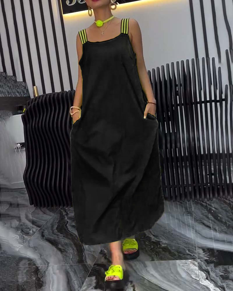 Nyelle - Loose Separate Strap Dress
