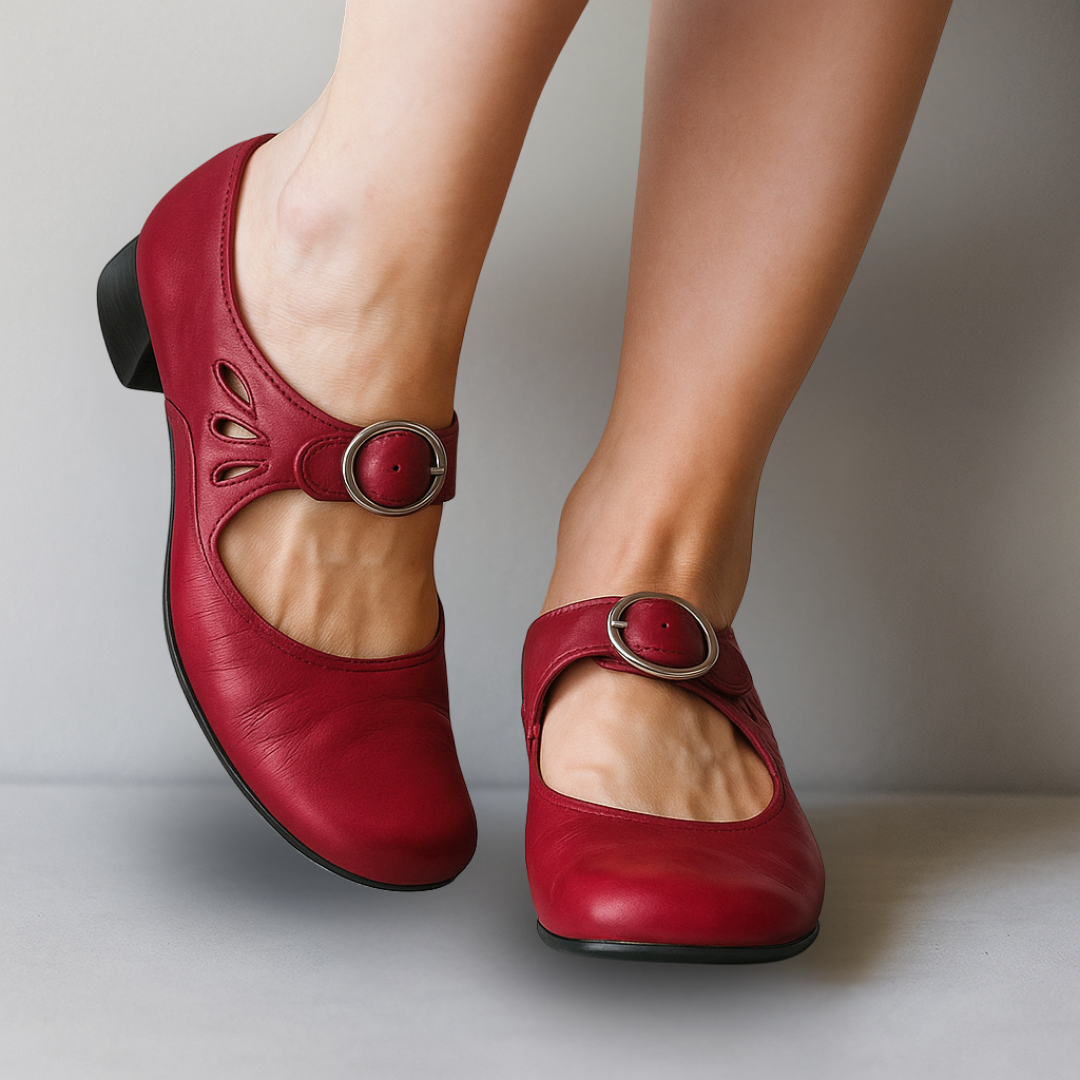 Ivelina - Orthopedic Leather Sandals with Comfortable Insole