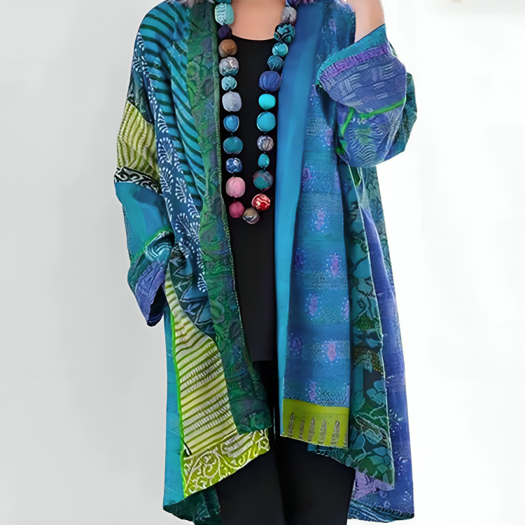 Pierrette - Bohemian Cotton and Linen Cardigan