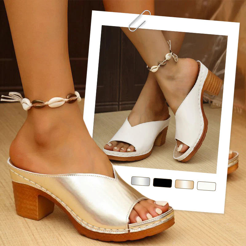 Ivana - Women's Orthopedic Block Heel Sandals