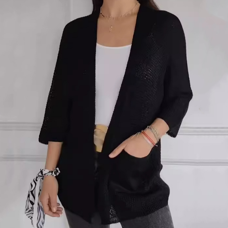 Noor - Open Knitted Coat