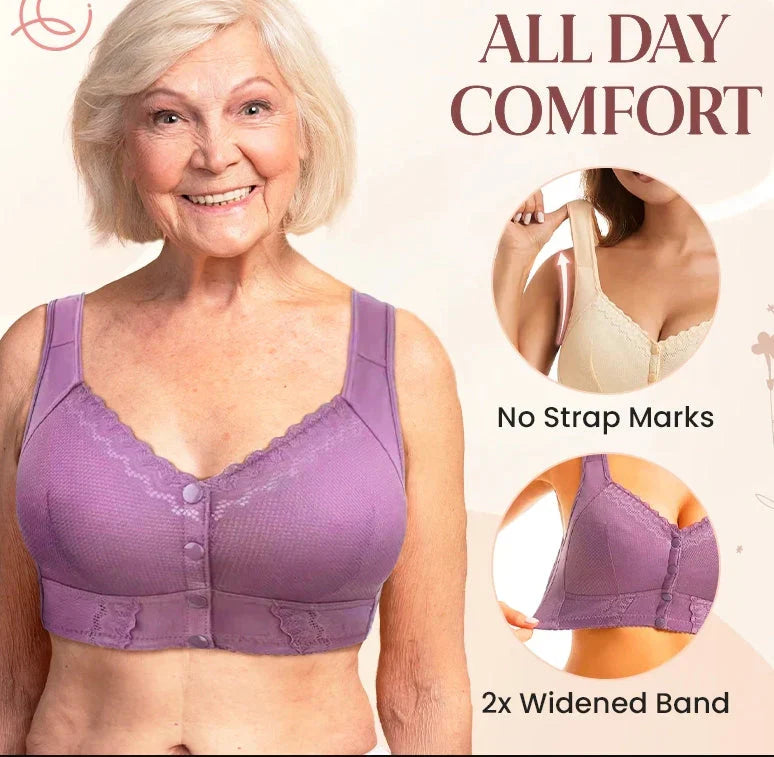 Jean - Breathable Front Closure Bra