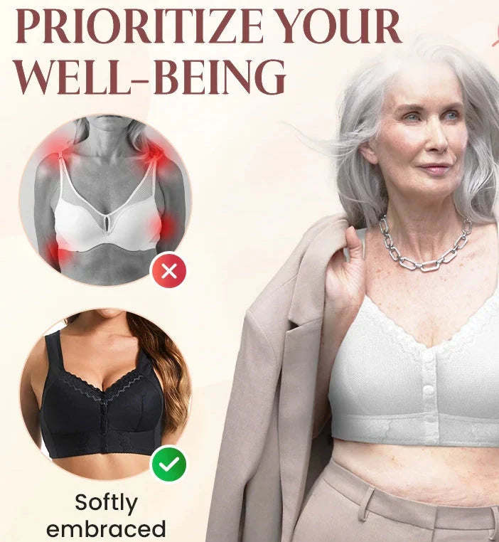Jean - Breathable Front Closure Bra