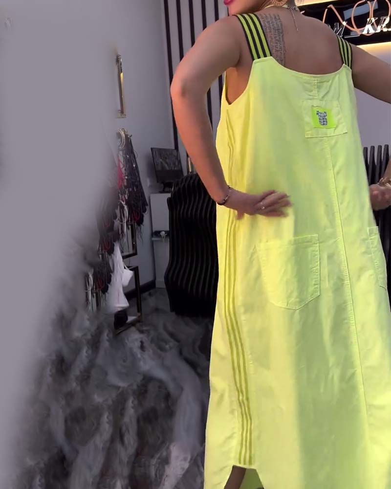 Nyelle - Loose Separate Strap Dress