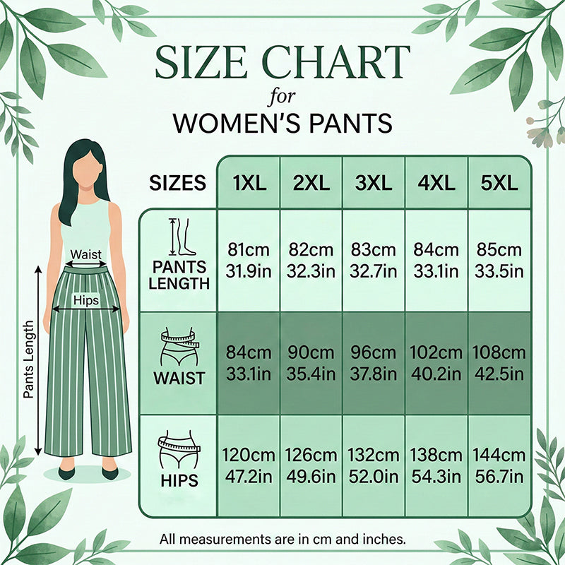 Cyntra - Women's Cotton Linen Wide Leg Trousers Comfort Waist Fluid Cut