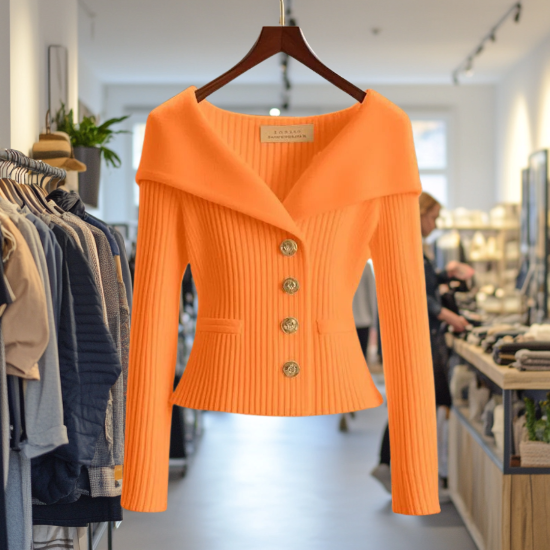 Loreta - Luxurious Knit Jacket