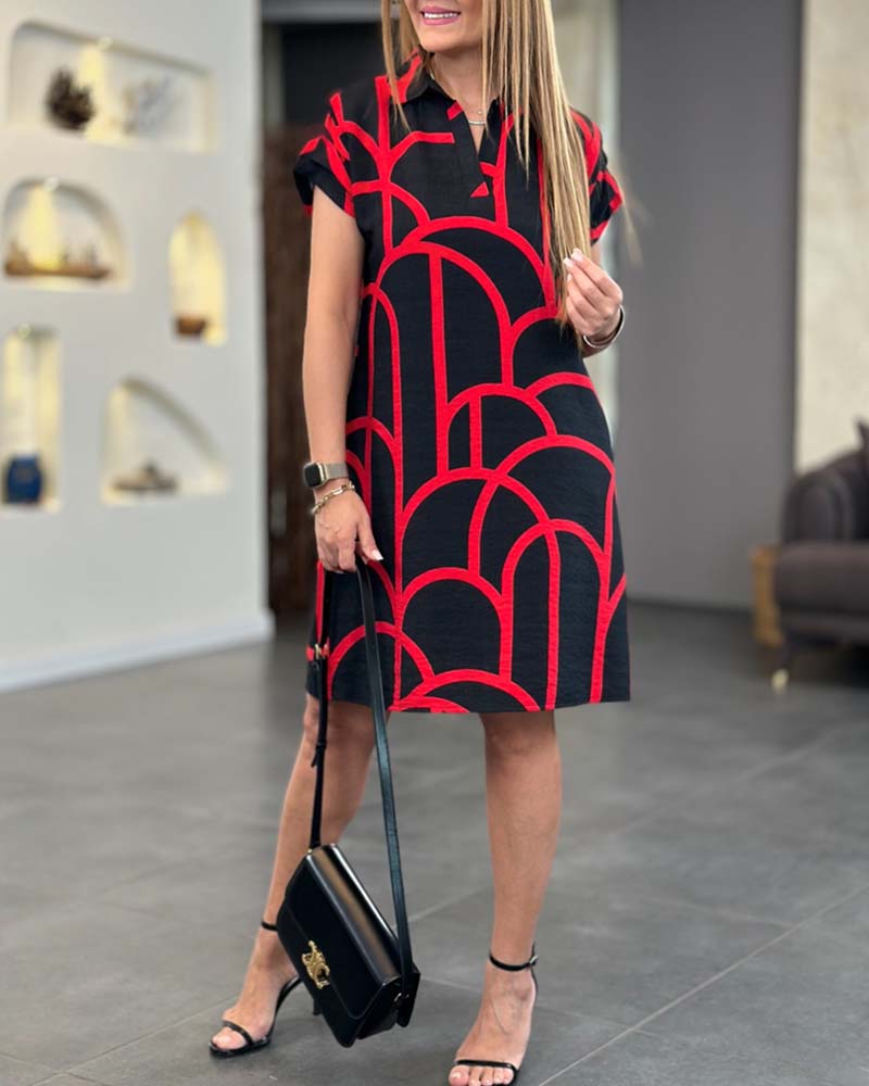 Raymonde - Short Sleeve Midi Dress