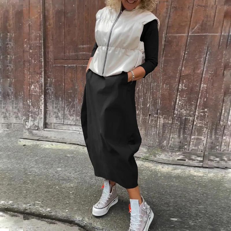 Selindrae - Women's dress with elegant pocket 