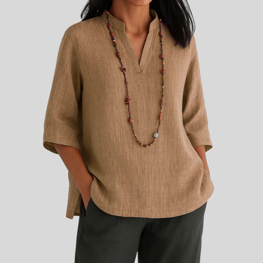 Sirelia - Lightweight Summer Blouse - Freedom, Freshness and Elegance in Everyday Life