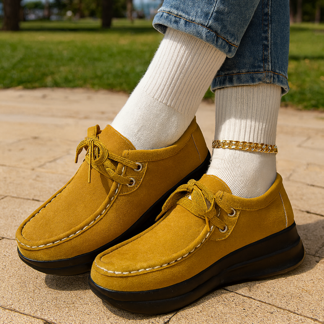 Bryella - Women's Comfortable Casual Shoes with Raised Sole 