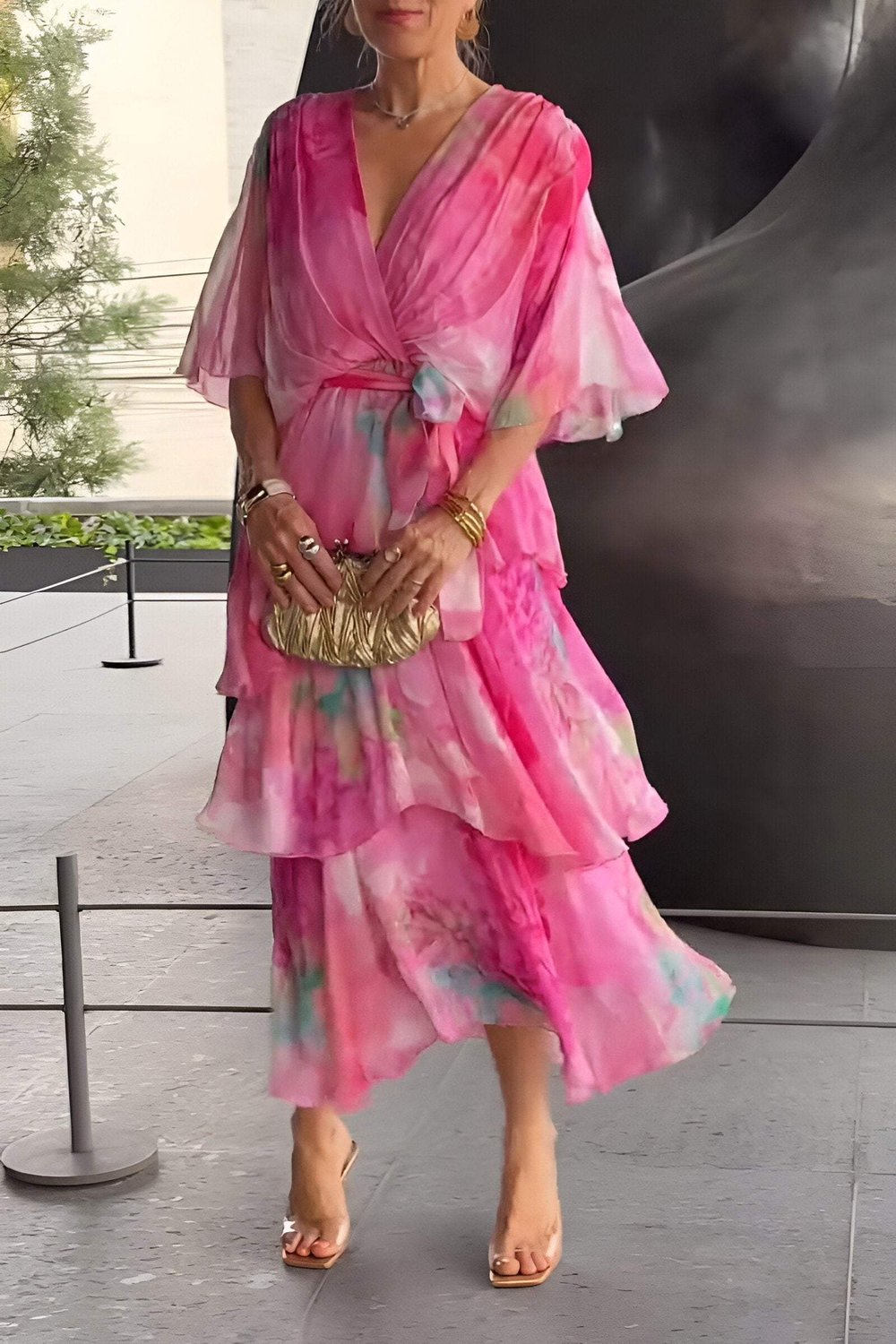 Ayla - Elegant Bohemian Maxi Dress