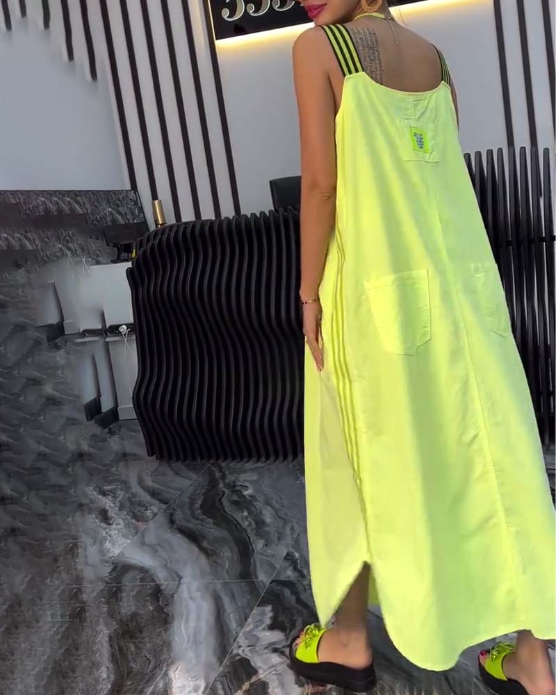Nyelle - Loose Separate Strap Dress