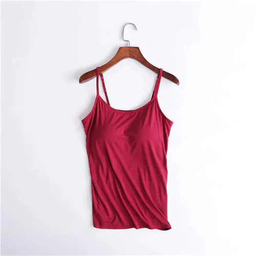 Noura - Camisole with built-in bra and pad