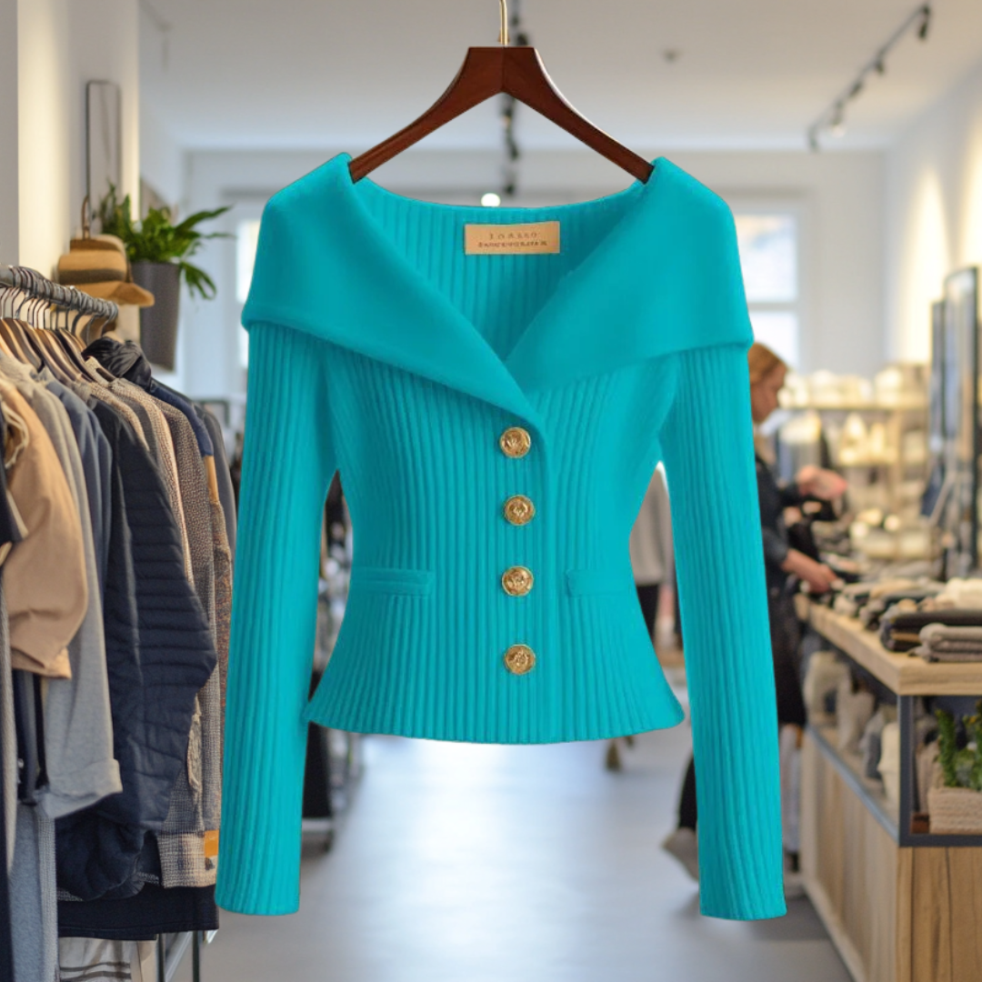 Loreta - Luxurious Knit Jacket