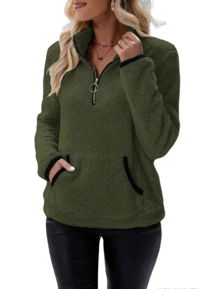 Bénédicte - Soft and Comfortable Sherpa Sweater