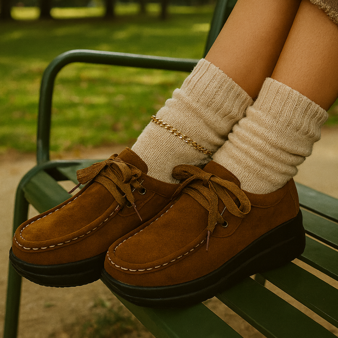Bryella - Women's Comfortable Casual Shoes with Raised Sole 