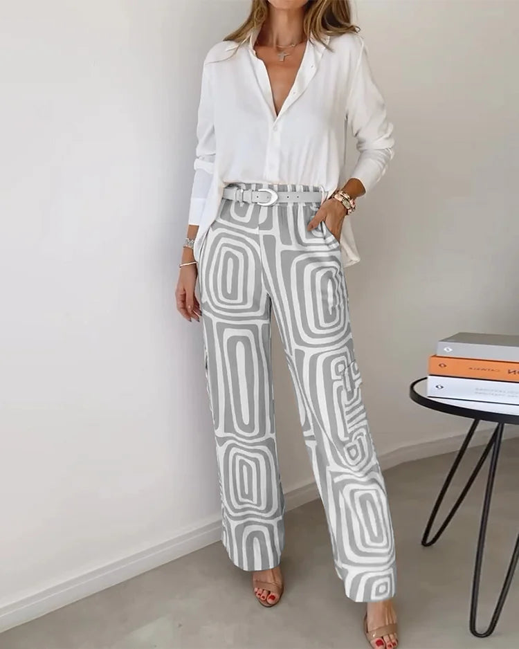 Aliona - Elegant Set with Free Belt