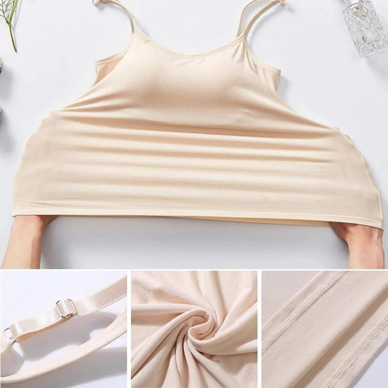 Noura - Camisole with built-in bra and pad