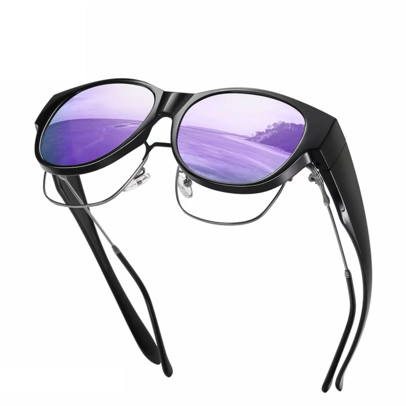 Dovrya - Women's Cat Eye Polarized UV400 Chic Sunglasses