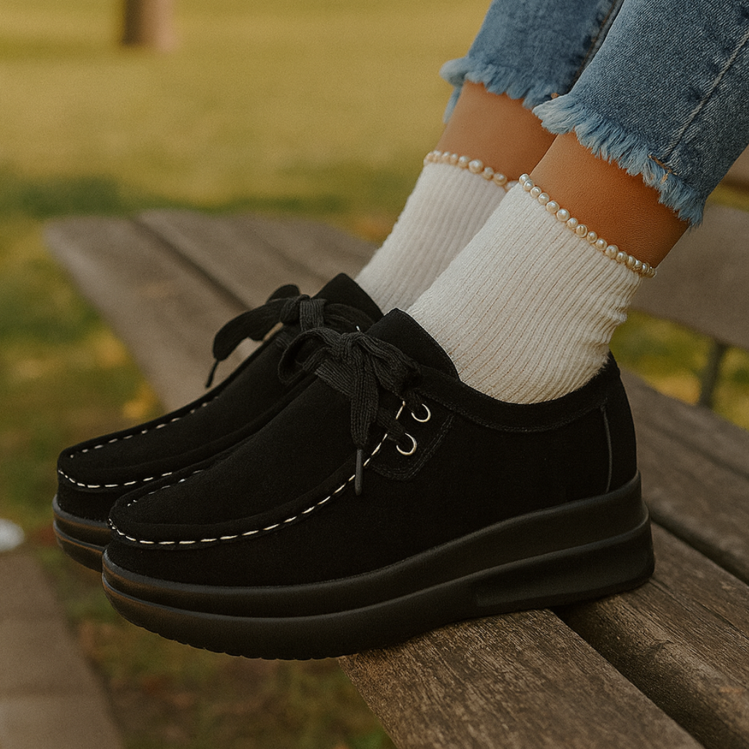 Bryella - Women's Comfortable Casual Shoes with Raised Sole 