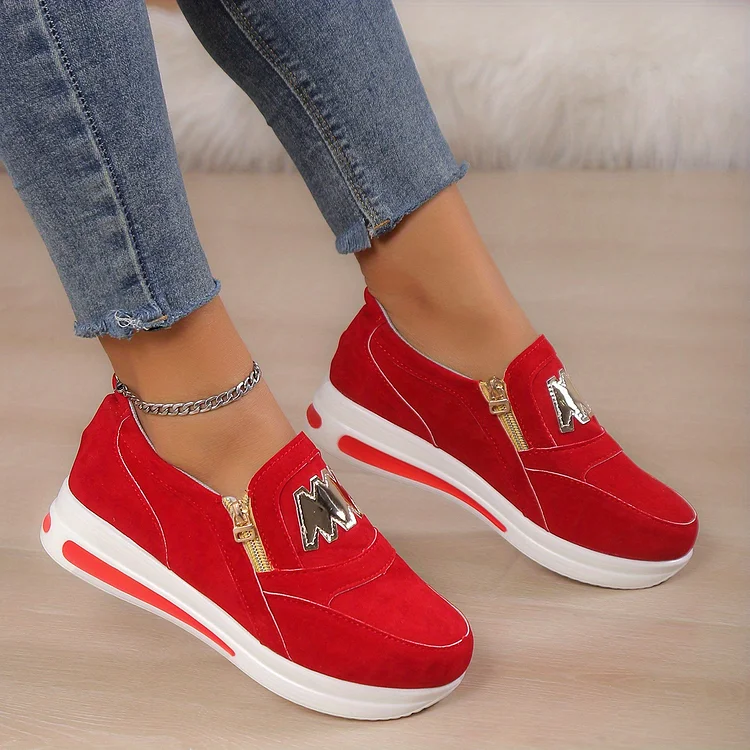 Nella - Women's Comfortable Orthopedic Platform Casual Slip-on Shoes