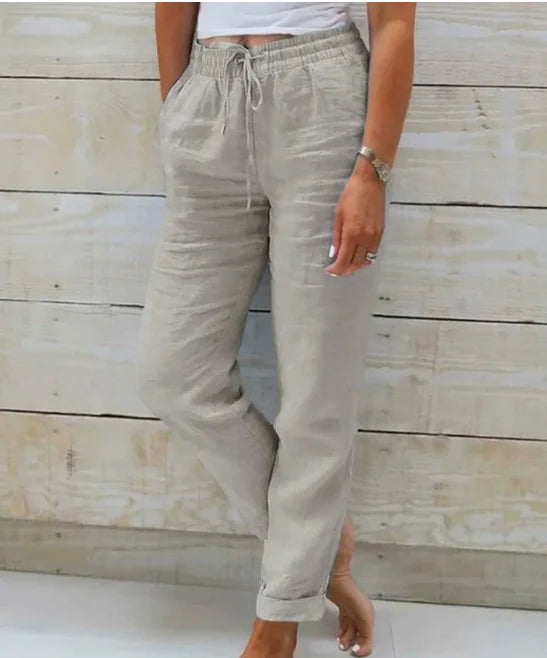Tamina - Casual Drawstring Pants