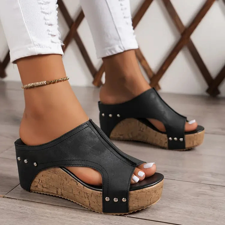 Cyravynne - Comfortable Women's Orthopedic Wedge Sandals