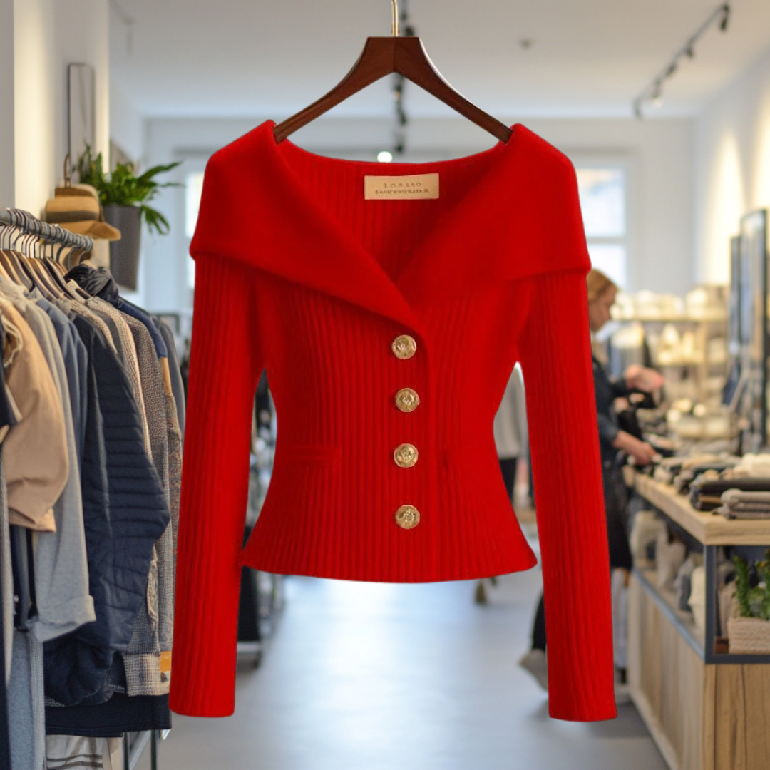Loreta - Luxurious Knit Jacket