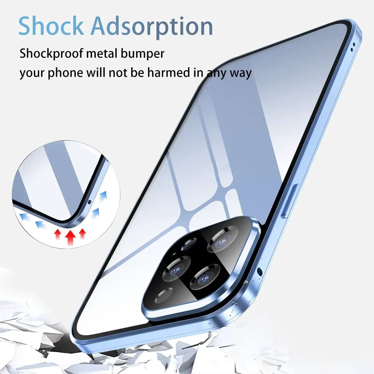 Stealth Magnetic Case with Integrated Screen Protector