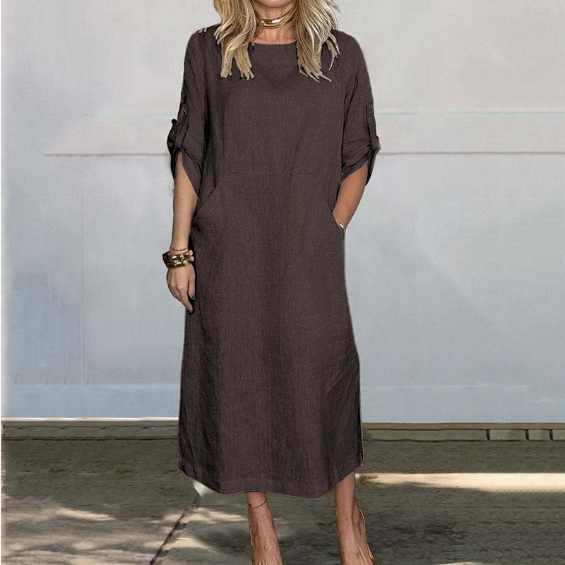 Emine - Elegant Dress with Pockets