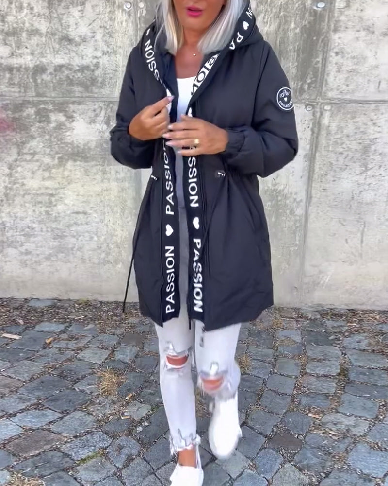 Amicie - Warm Trench Coat for Women