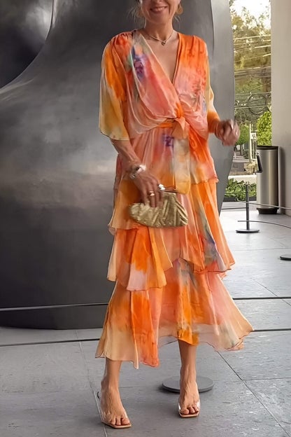 Ayla - Elegant Bohemian Maxi Dress