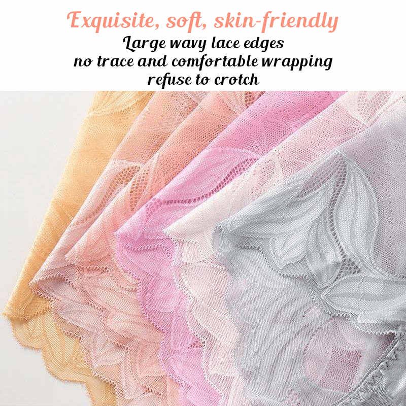 Emina - Women's Handmade Silk Lace Underwear Pack