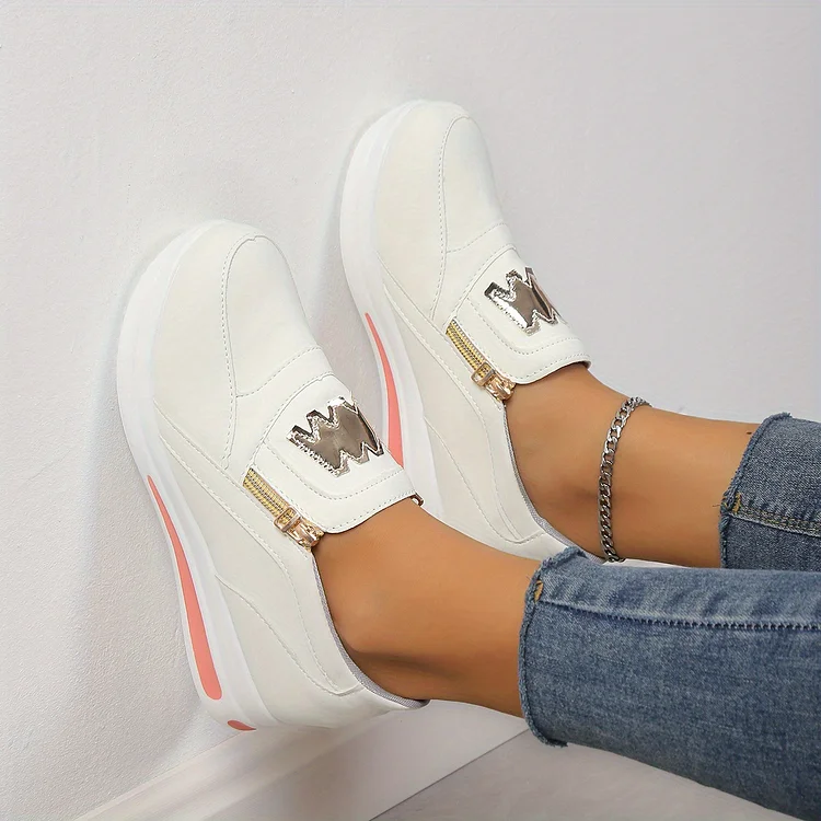 Nella - Women's Comfortable Orthopedic Platform Casual Slip-on Shoes