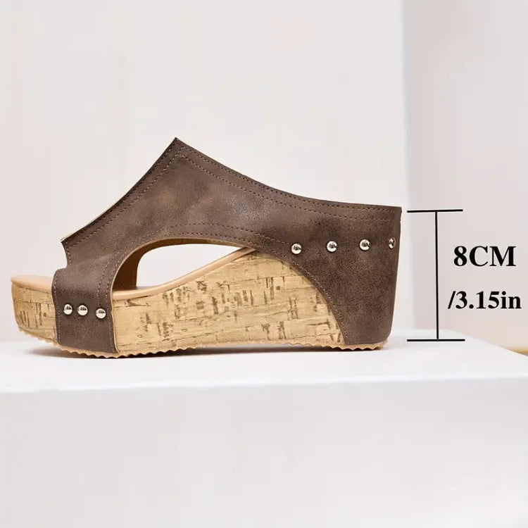 Cyravynne - Comfortable Women's Orthopedic Wedge Sandals