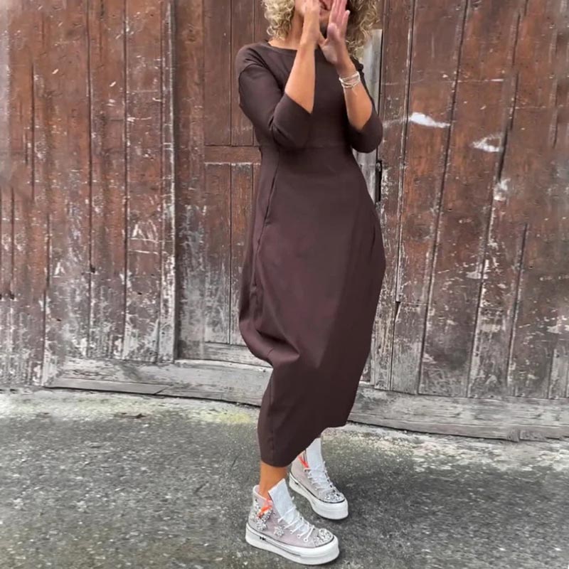 Selindrae - Women's dress with elegant pocket 