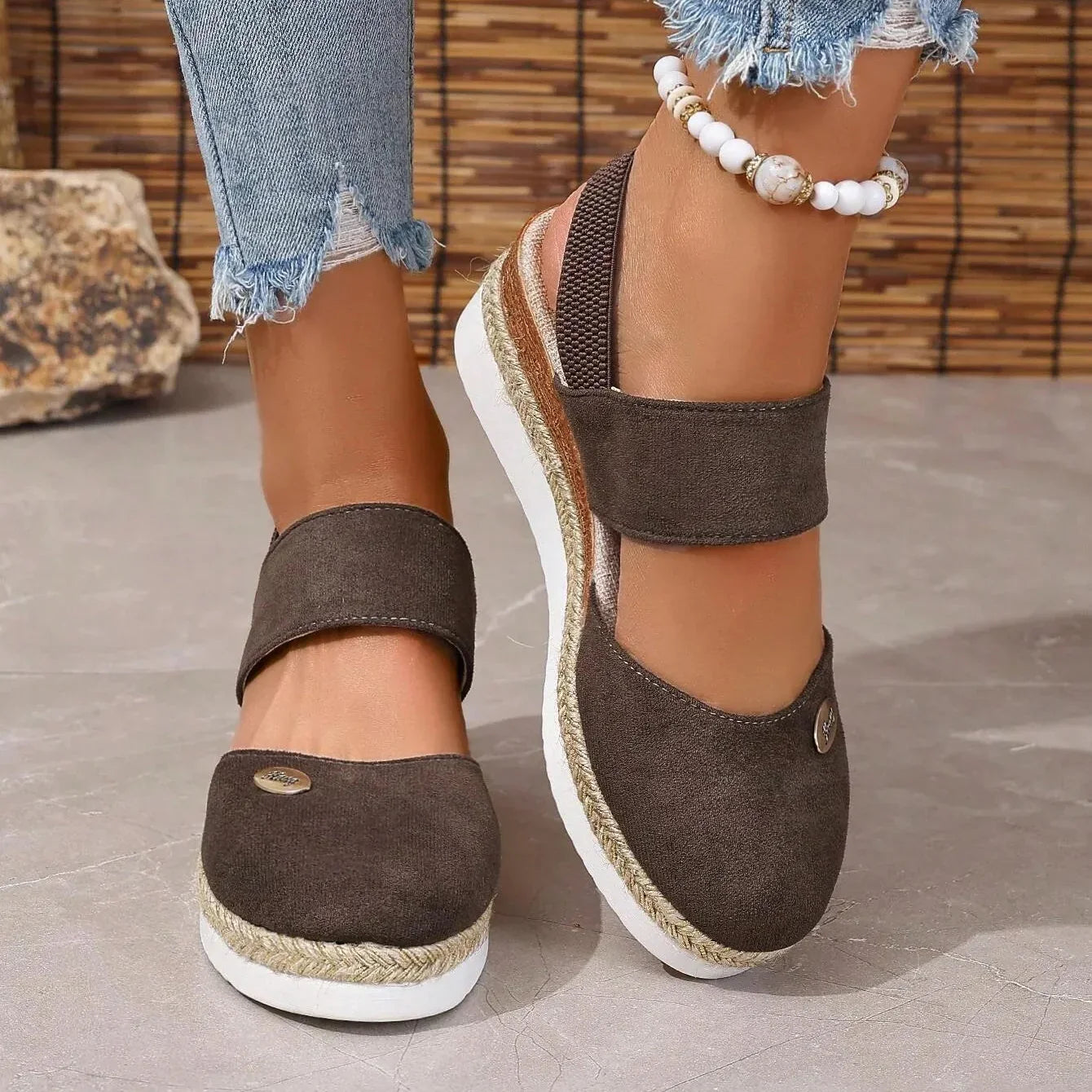 Lioraelle - Orthopedic Sandals with Platform, Ventilated and Casual