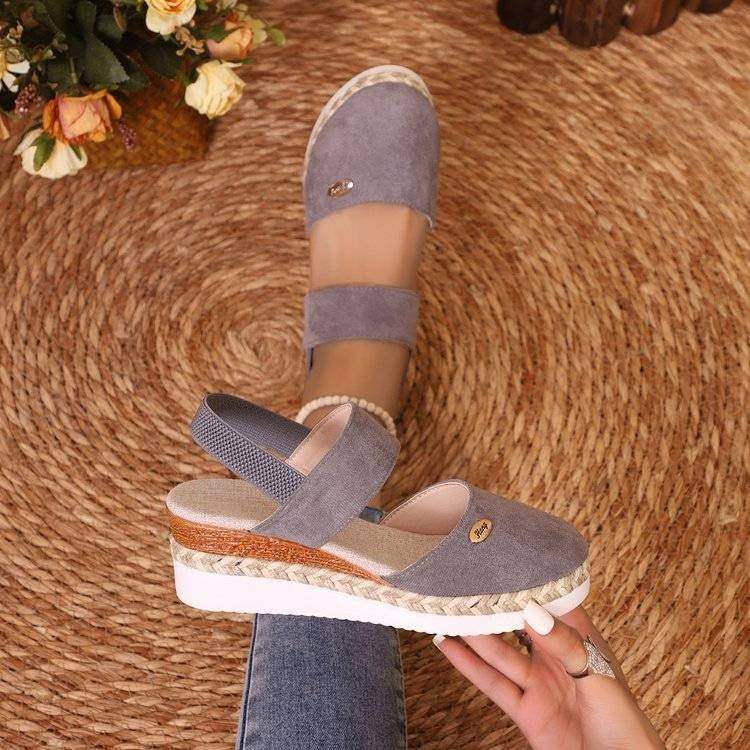 Lioraelle - Orthopedic Sandals with Platform, Ventilated and Casual