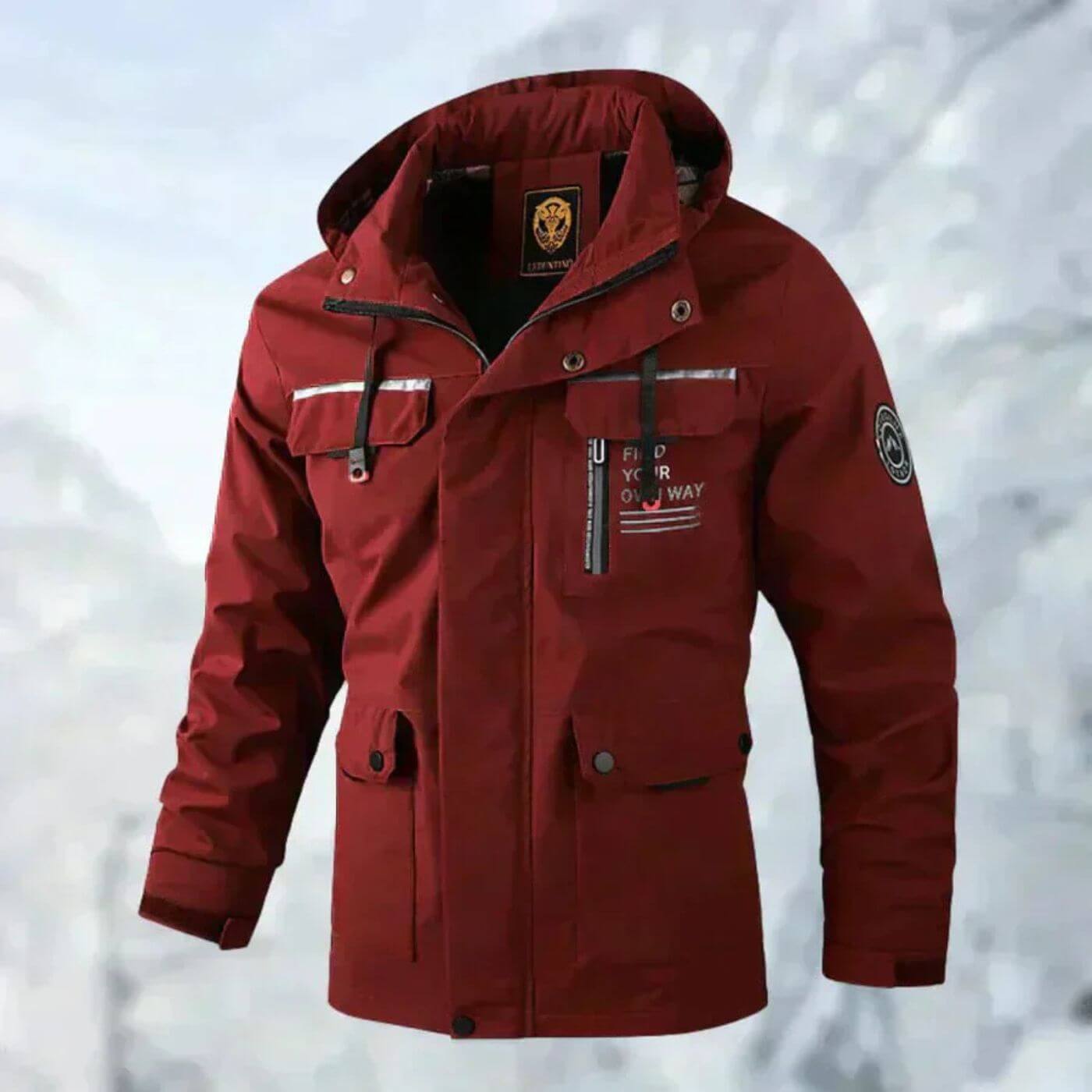 Paul™ - Men's Premium Waterproof Outdoor Jacket - Superior Quality, Windproof and Water Resistant 