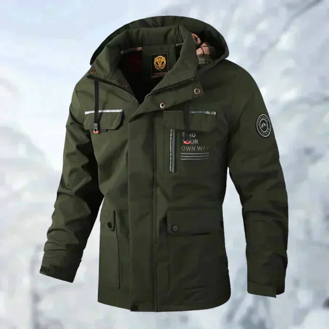 Paul™ - Men's Premium Waterproof Outdoor Jacket - Superior Quality, Windproof and Water Resistant 