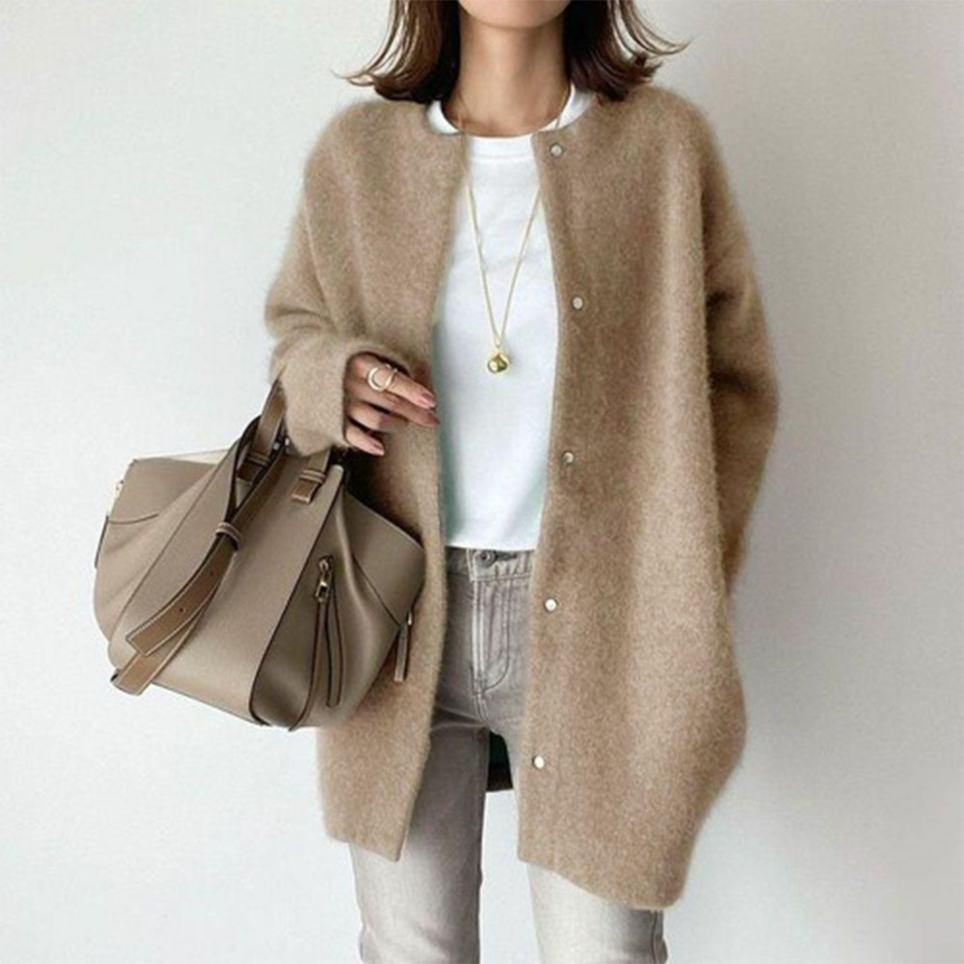 Liliane - Elegant Inge Cashmere Cardigan