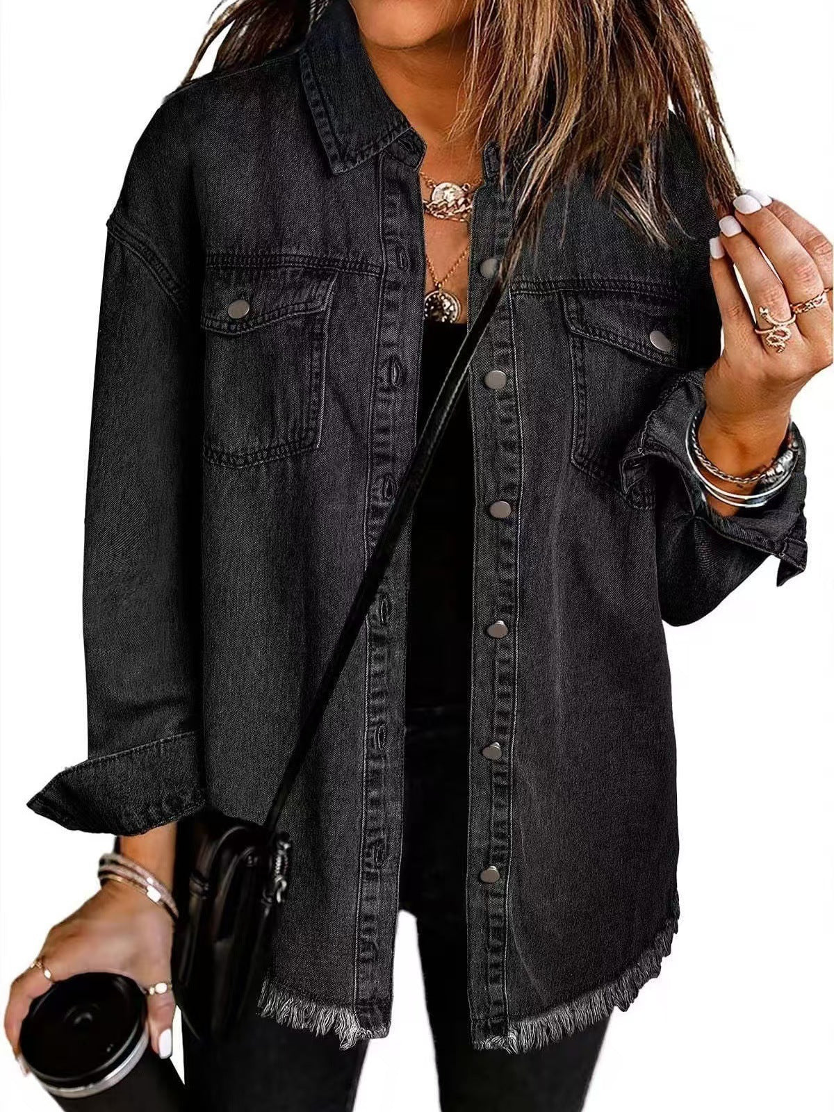 Quenira - Casual denim jacket with a timeless style
