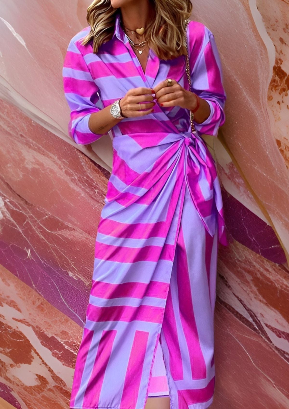 Victoire - Elegant Shirt Dress