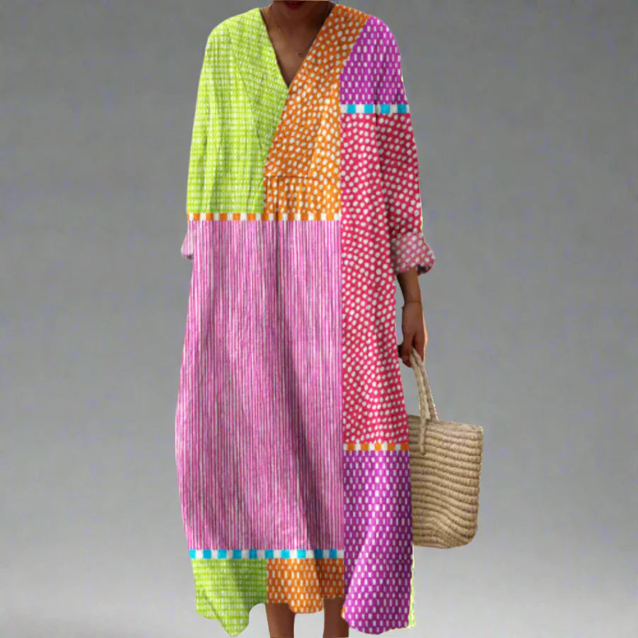 Galatea - Elegant Geometric Dress with a Modern and Unique Design